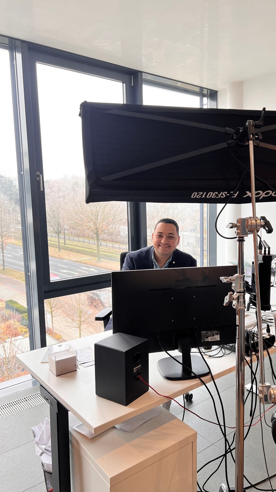 Portrait of Ahmed Essam, CRM and automation consultant.